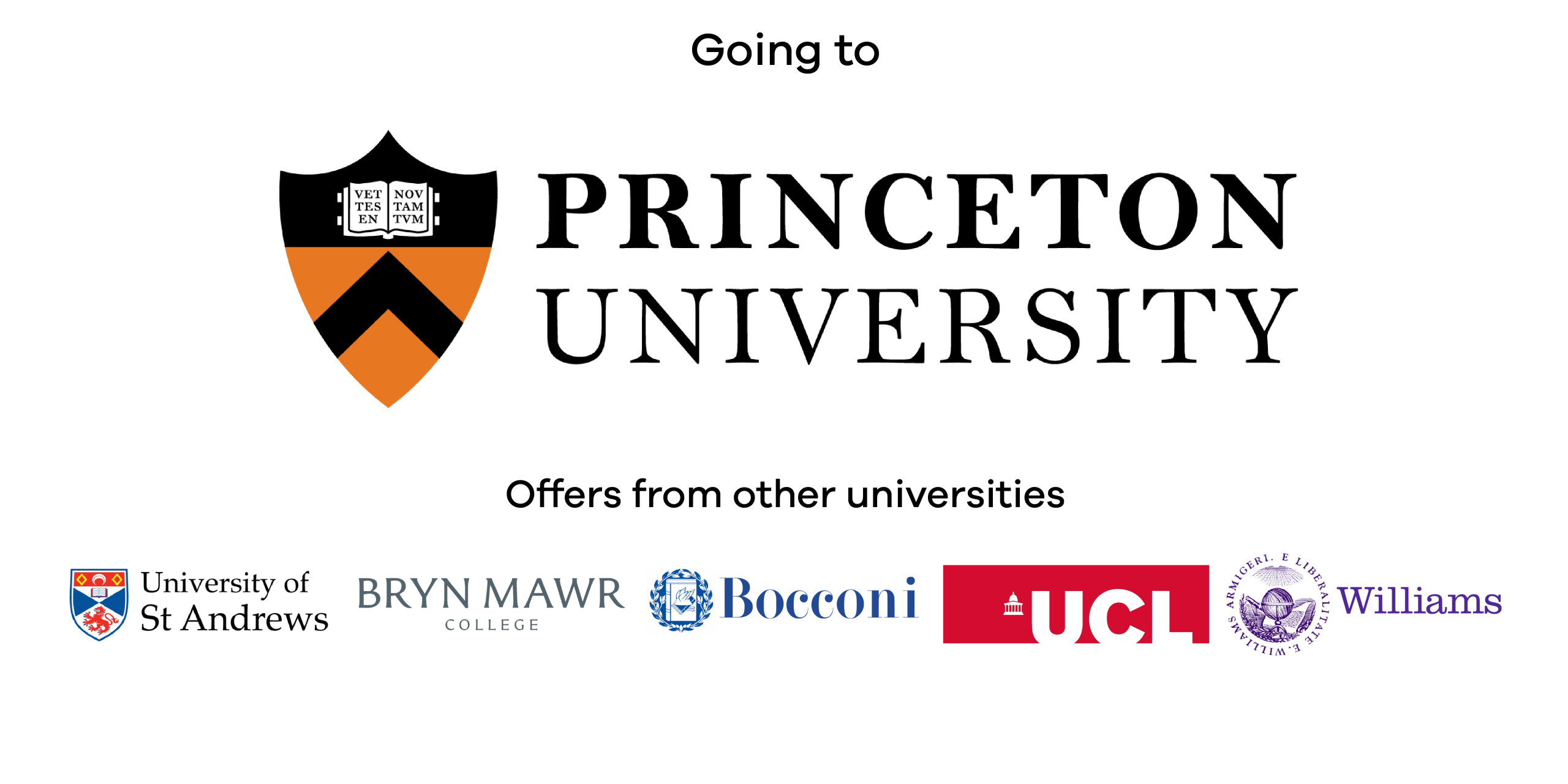 Jihan Adnan Khan's acceptances: Princeton University and offers from other universities