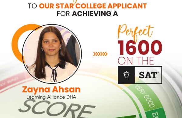 Zayna Ahsan (LA DHA) - Perfect 1600 on the SAT - Edufit