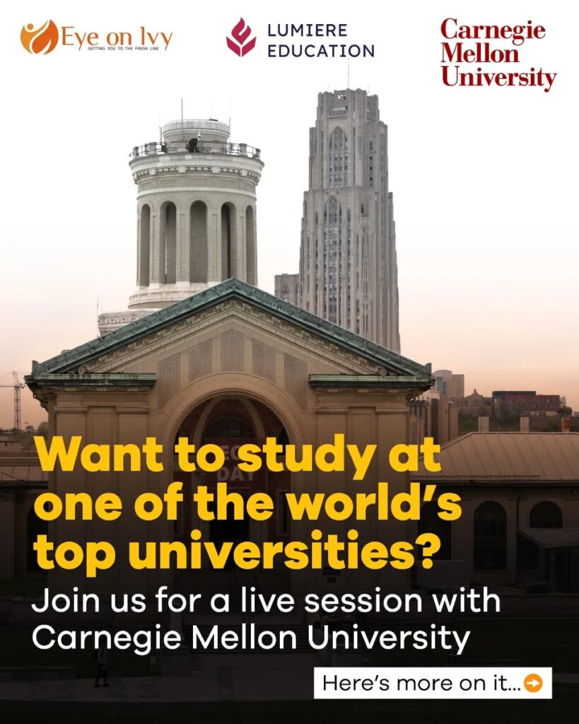 Eye On Ivy | Lumiere Education | Carnegie Mellon University