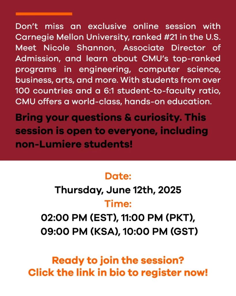 Eye On Ivy | Lumiere Education | Carnegie Mellon University