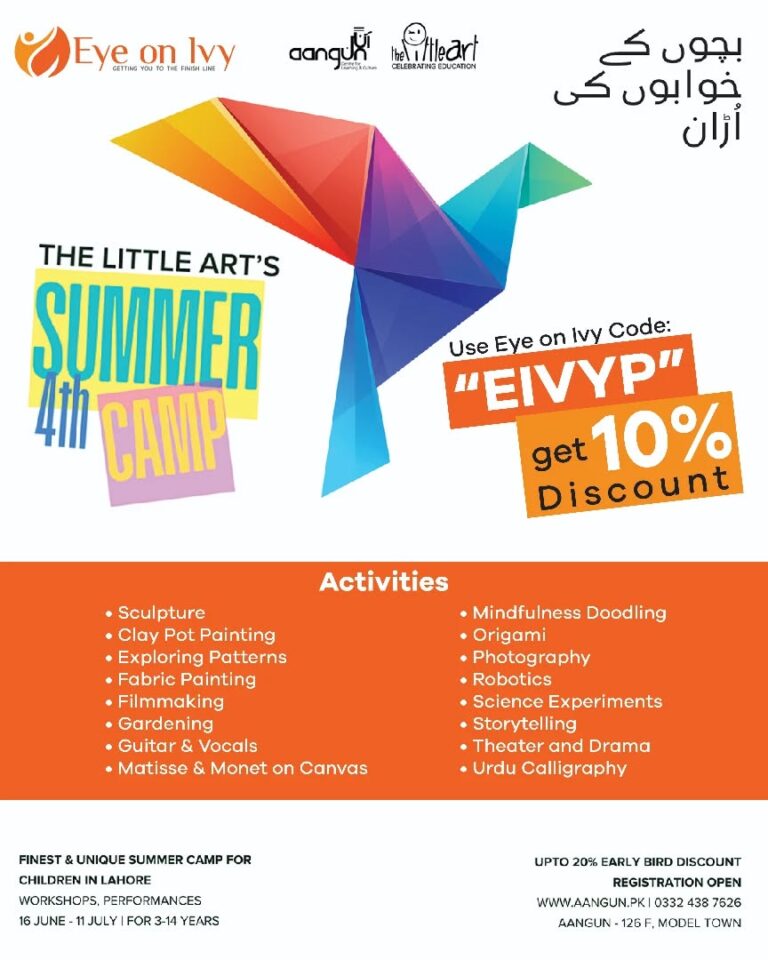 Eye On Ivy Promoting Little Art Summer Camp