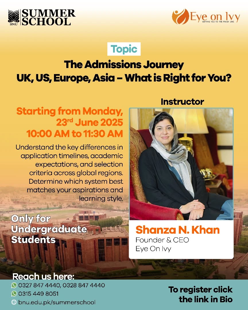 Eye On Ivy - BNU Summer School