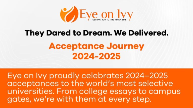 Eye On Ivy Acceptances Record 2025